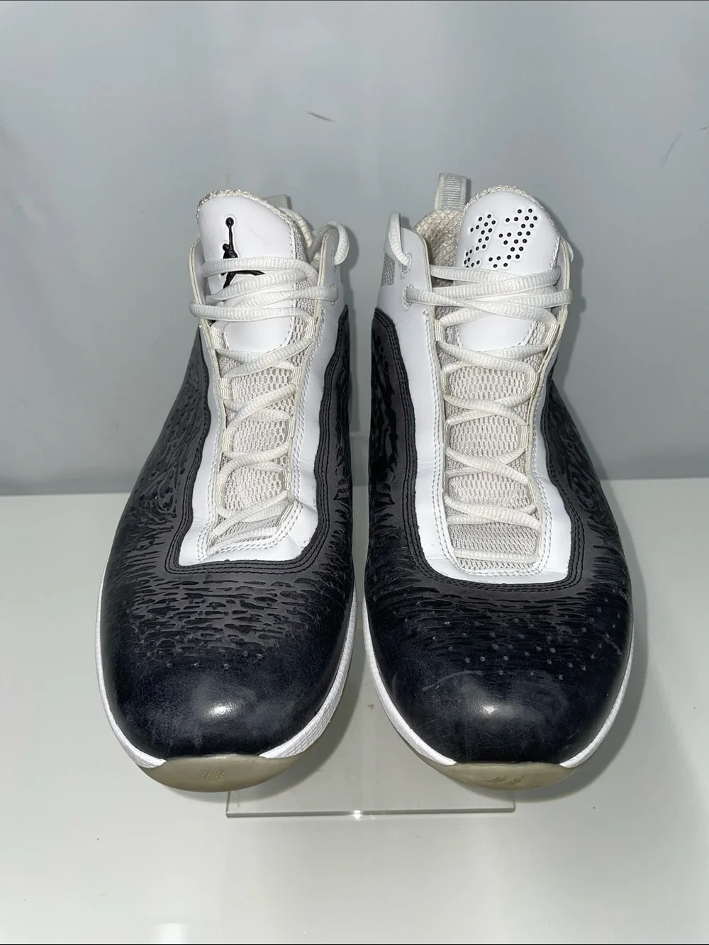 AIR JORDAN 2011 WHITE BLACK MENS SNEAKERS FTL-08-146